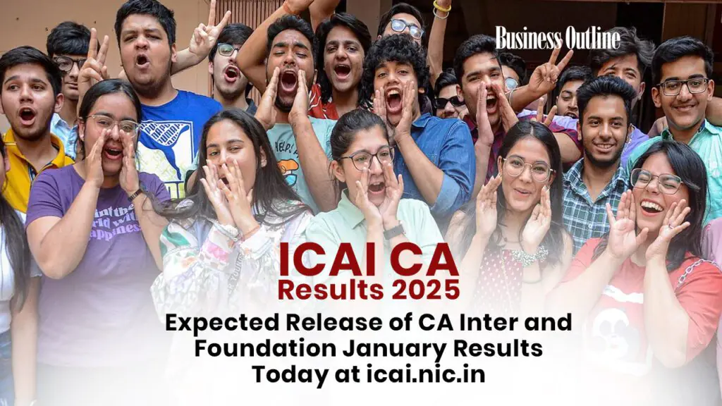ICAI CA Results 2025: Expected Release of CA Inter and Foundation January Results Today at icai.nic.in ICAI CA Results 2025: Expected Release of CA Inter and Foundation January Results Today at icai.nic.in