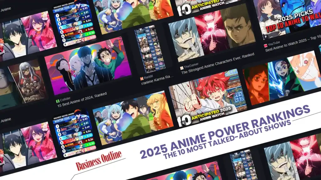 2025 Anime Power Rankings: The 10 Most Talked-About Shows