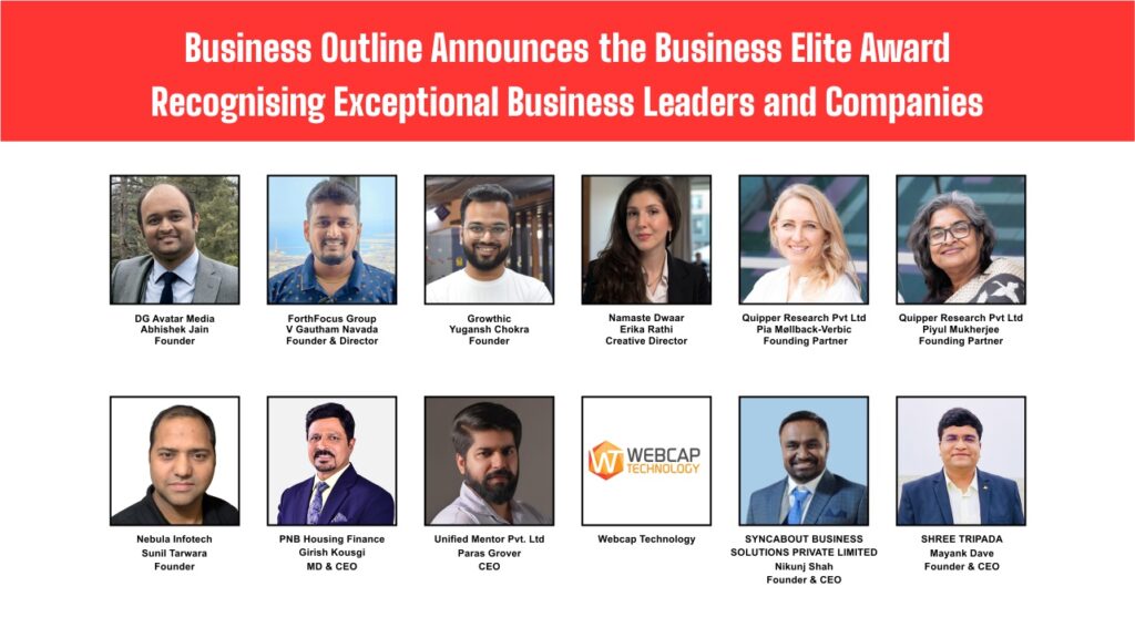 Business Outline Announces the Business Elite Award | Recognising Exceptional Business Leaders and Companies
