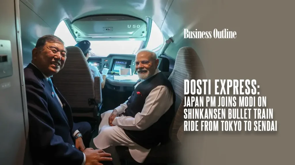 Dosti Express: Japan PM Joins Modi on Shinkansen Bullet Train Ride from Tokyo to Sendai