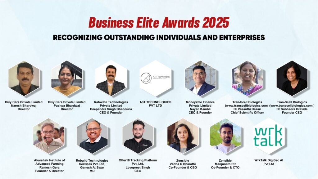 Business Elite Awards 2025 Recognizing Outstanding Individuals and Enterprises