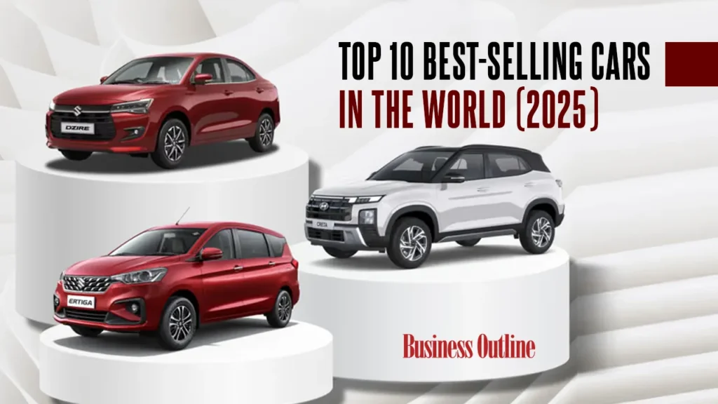 Top 10 Best-Selling Cars in the World (2025)