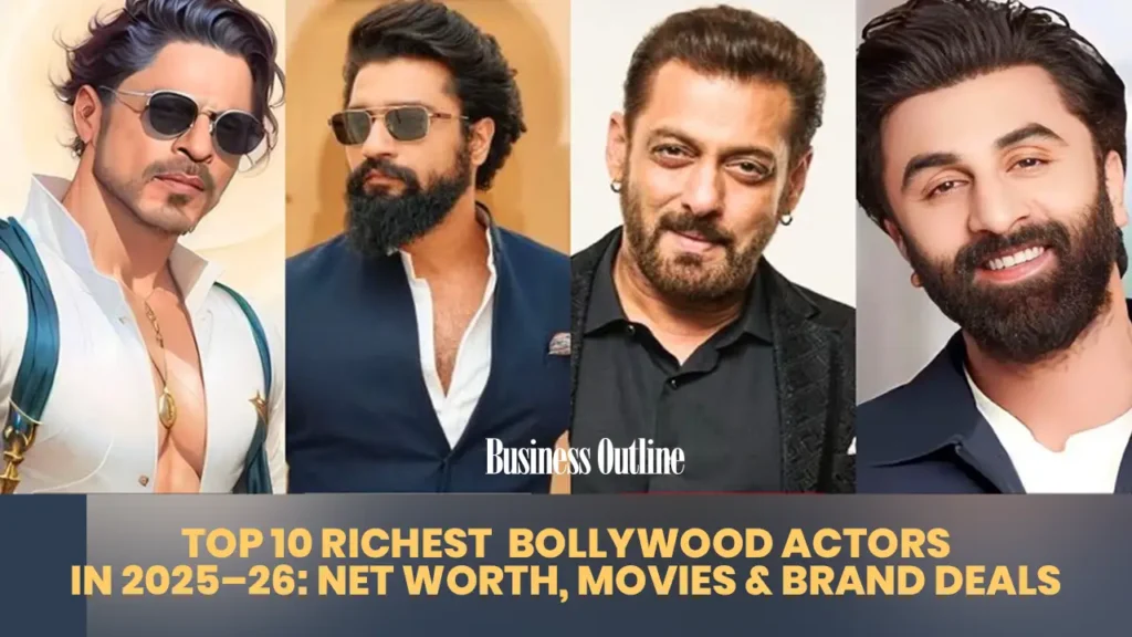 Top 10 Richest Bollywood Actors in 2025–26: Net Worth, Movies & Brand Deals